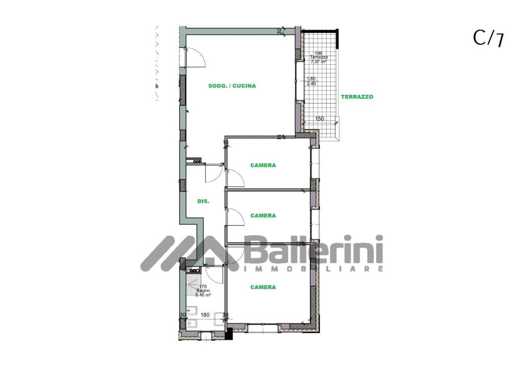 appartamento in vendita a Campi Bisenzio