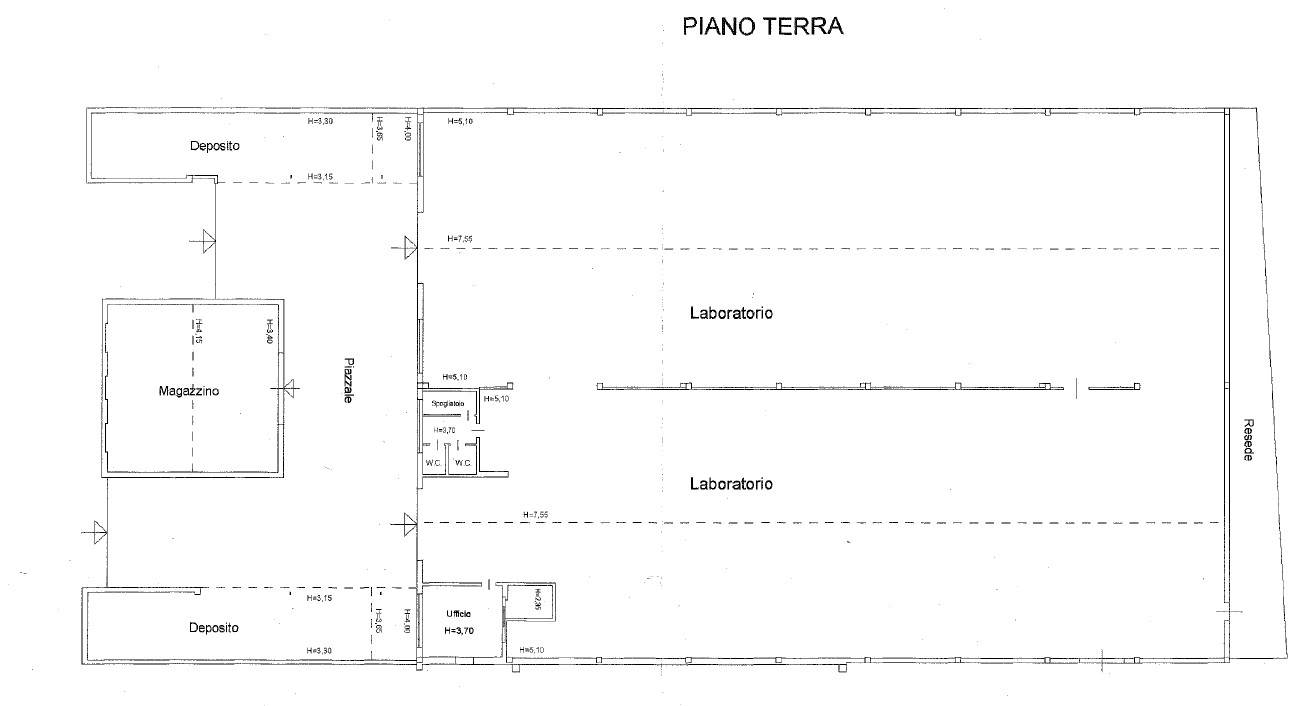 locale di sgombero in vendita a Campi Bisenzio