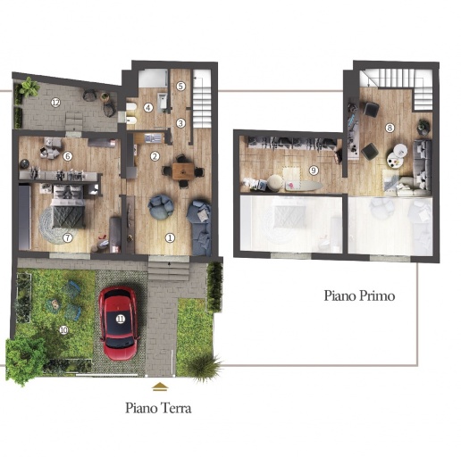 casa indipendente in vendita a Campi Bisenzio in zona Case Buffini