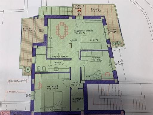 appartamento in vendita a Capraia e Limite in zona Limite sull' Arno