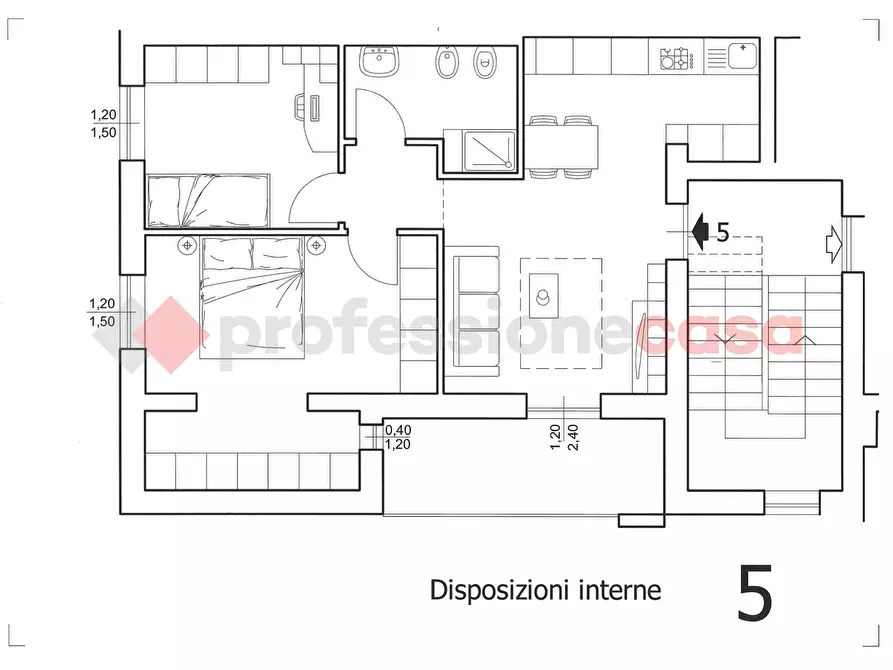 appartamento in vendita a Castelfiorentino