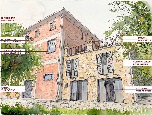 appartamento in vendita a Certaldo in zona Bagnano