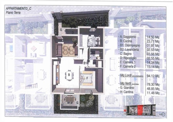 appartamento in vendita ad Empoli