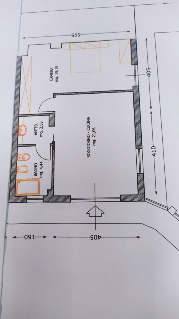 appartamento in vendita ad Empoli in zona Avane