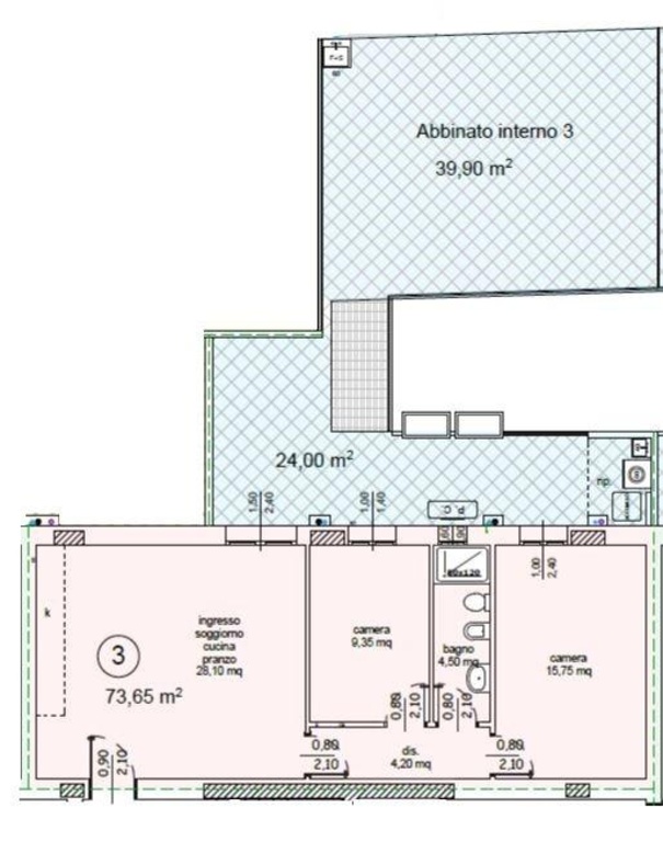 appartamento in vendita ad Empoli in zona Ponzano