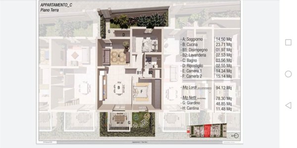 appartamento in vendita ad Empoli in zona Marcignana