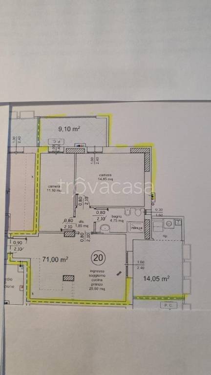 appartamento in vendita ad Empoli in zona Ponzano