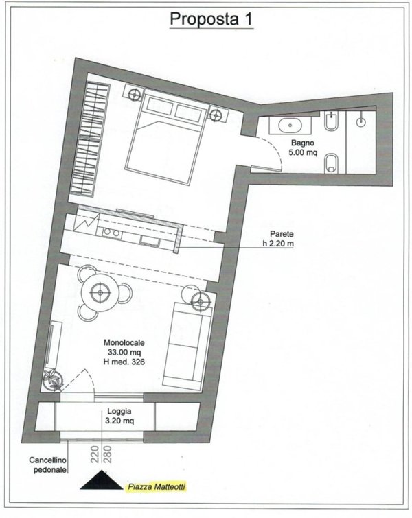 appartamento in vendita ad Empoli