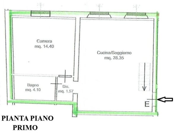appartamento in vendita ad Empoli