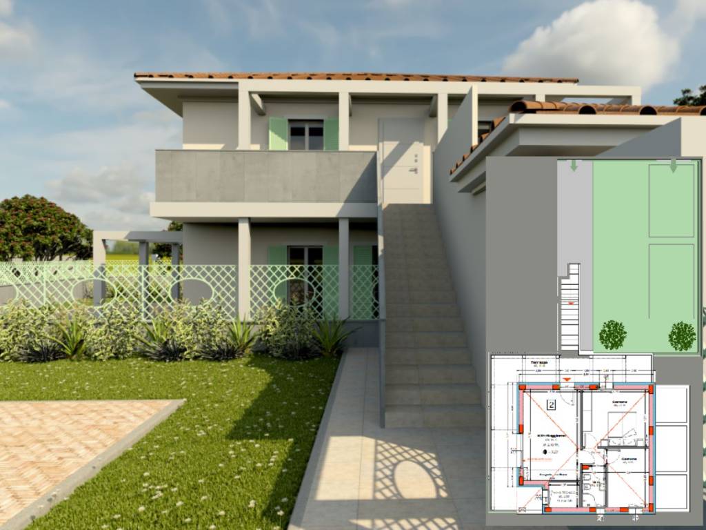 appartamento in vendita ad Empoli in zona Cortenuova