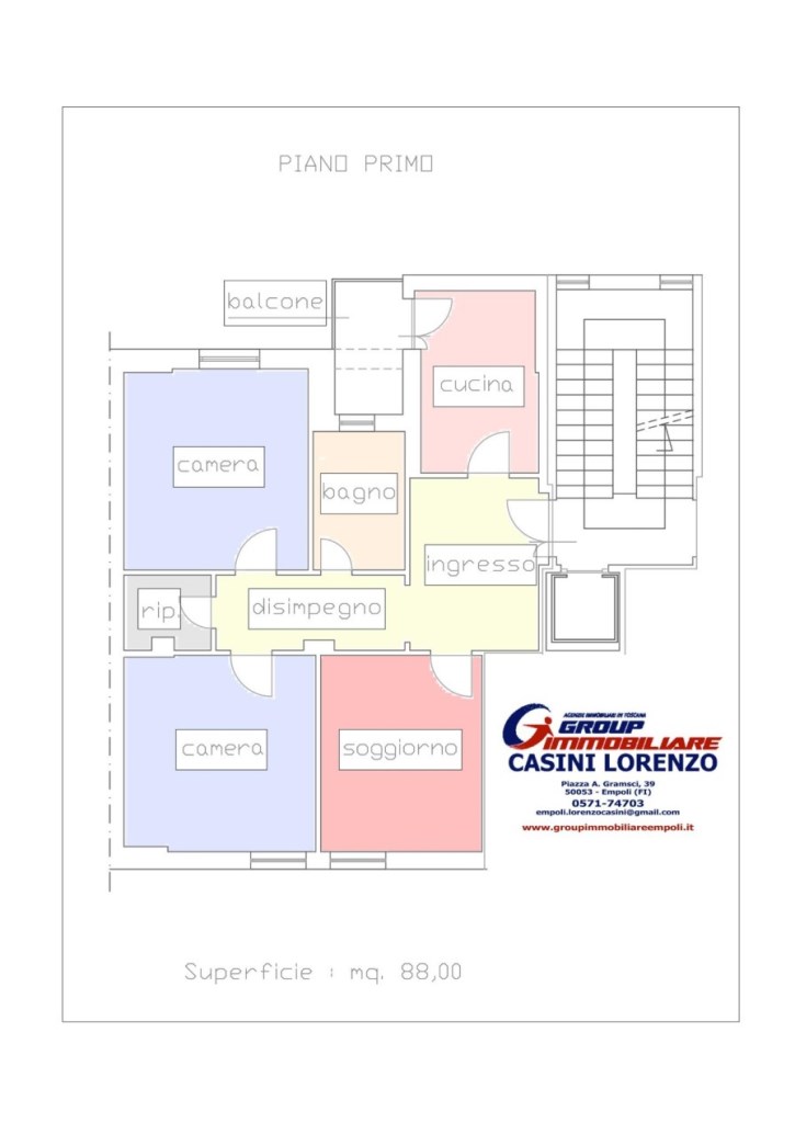 appartamento in vendita ad Empoli