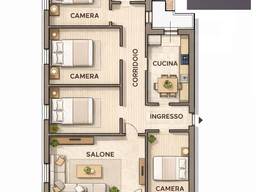 appartamento in vendita ad Empoli