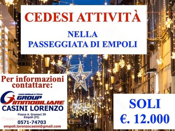 negozio in vendita ad Empoli