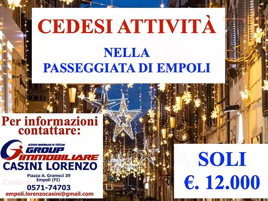 negozio in vendita ad Empoli