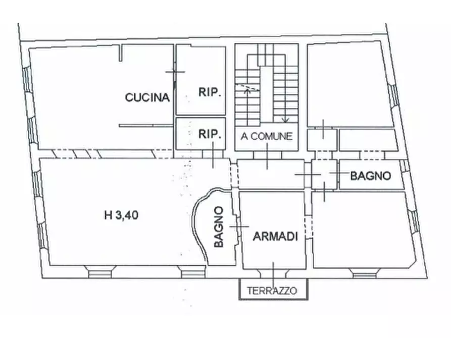 appartamento in vendita ad Empoli in zona Centro Storico