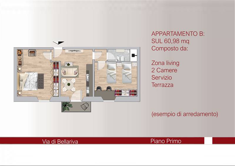 appartamento in vendita a Firenze in zona Bellariva
