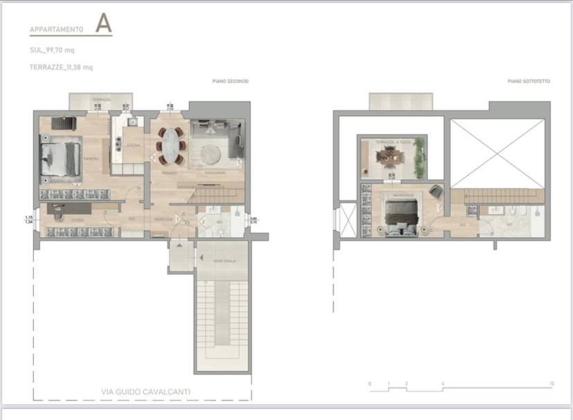 appartamento in vendita a Firenze in zona Le Cure