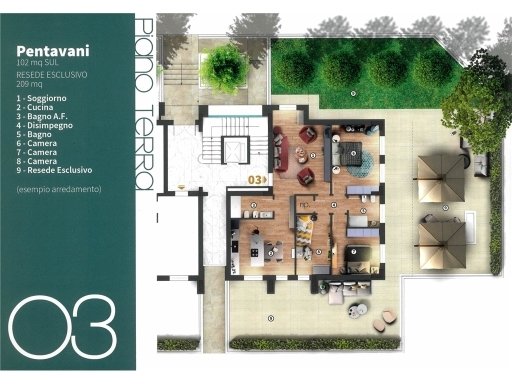 appartamento in vendita a Firenze in zona Isolotto