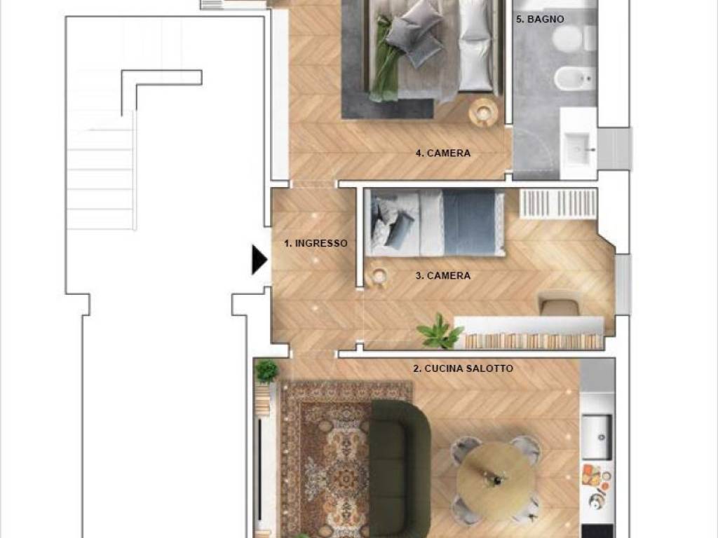 appartamento in vendita a Firenze in zona Bellosguardo