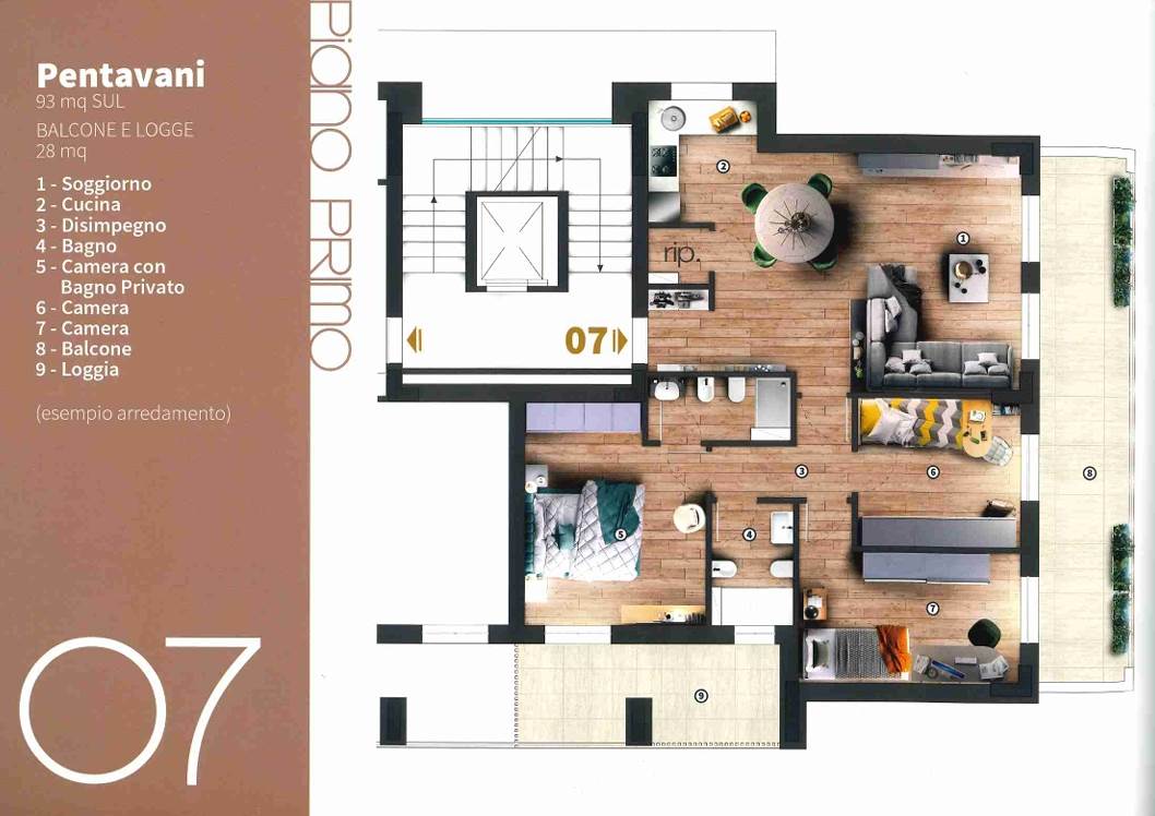 appartamento in vendita a Firenze in zona Isolotto