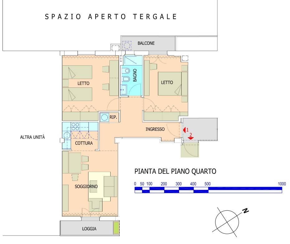 appartamento in vendita a Firenze in zona Statuto