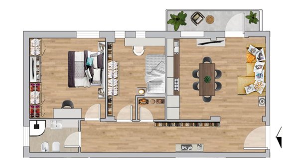 appartamento in vendita a Firenze in zona Novoli