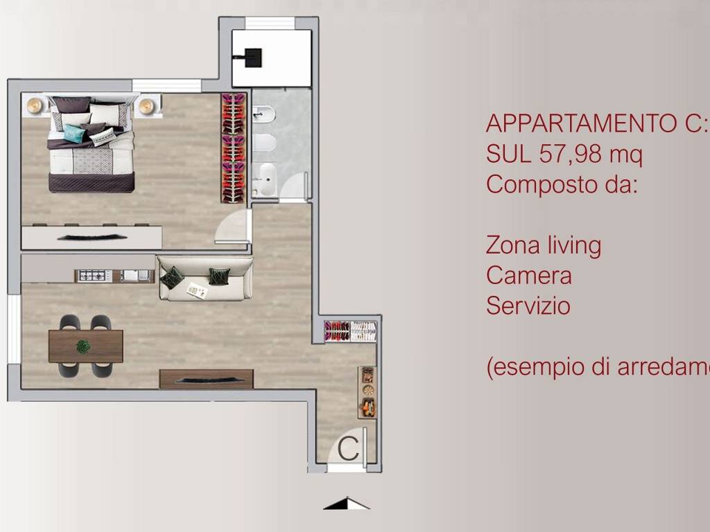 appartamento in vendita a Firenze in zona Novoli