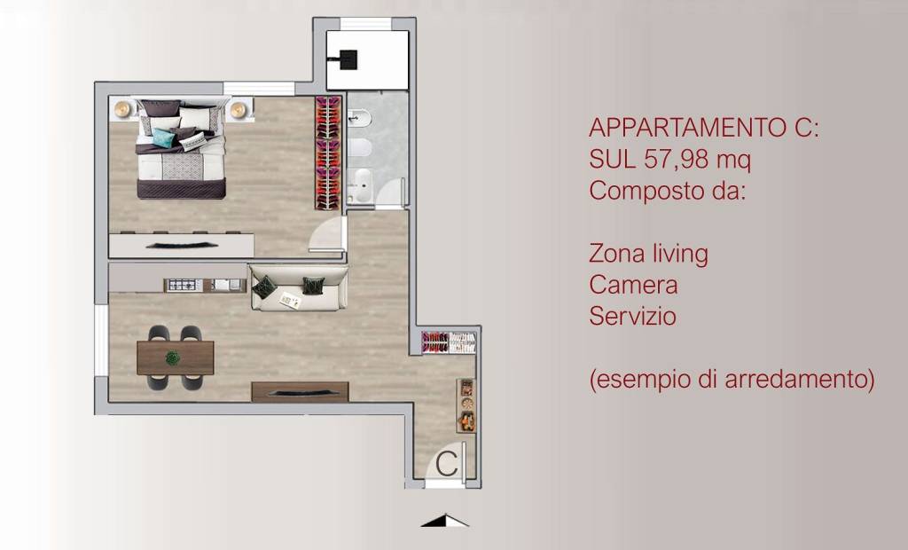 appartamento in vendita a Firenze in zona Novoli