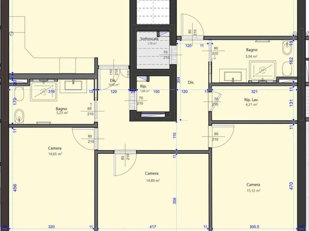 appartamento in vendita a Firenze in zona Careggi