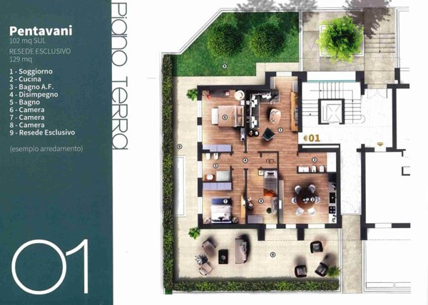 appartamento in vendita a Firenze in zona Isolotto