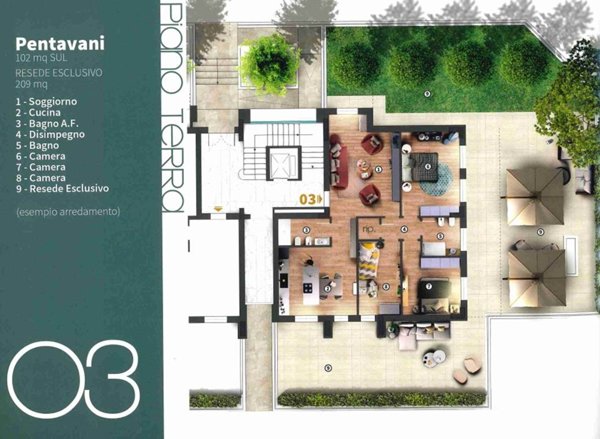 appartamento in vendita a Firenze in zona Isolotto