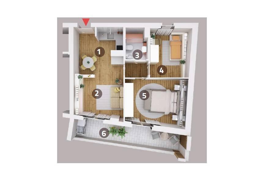 appartamento in vendita a Firenze in zona Novoli