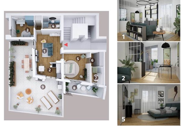 appartamento in vendita a Firenze in zona Novoli