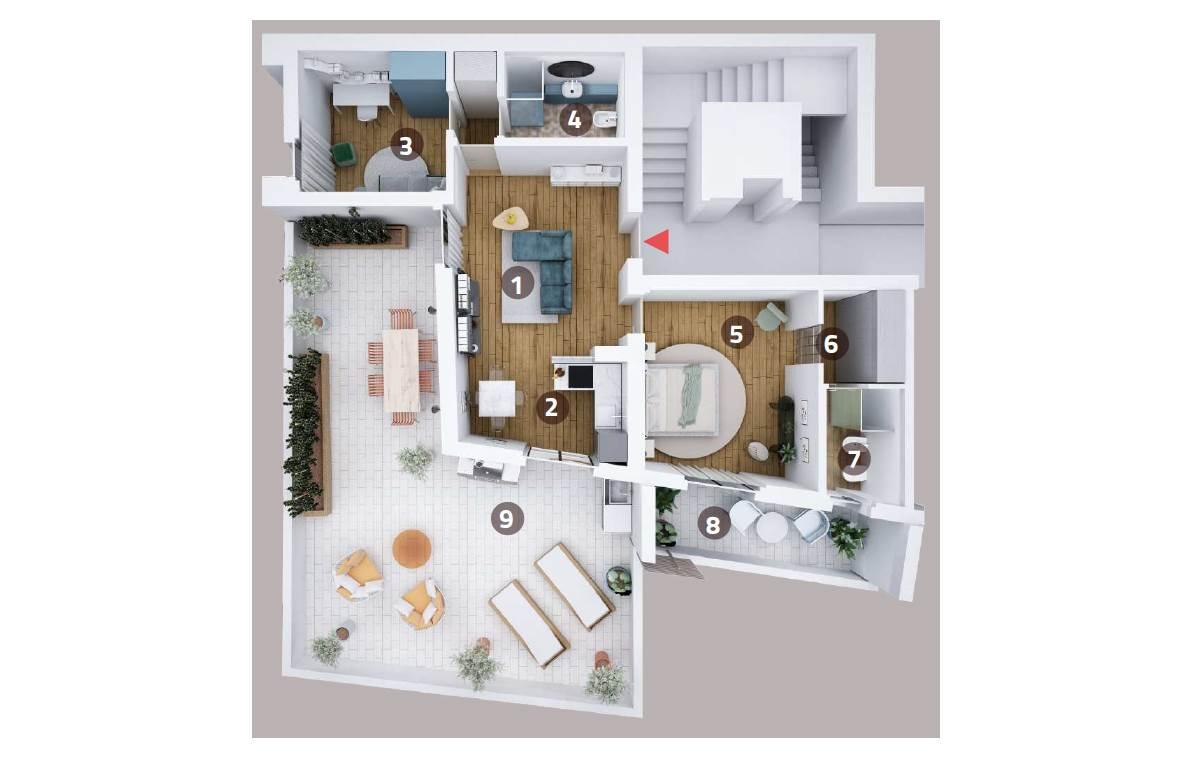 appartamento in vendita a Firenze in zona Novoli