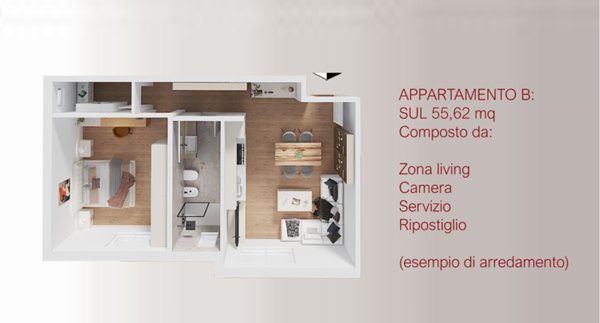 appartamento in vendita a Firenze in zona Careggi