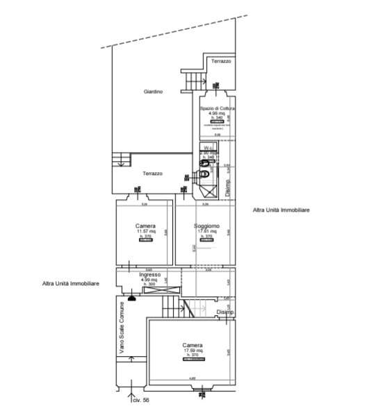 casa indipendente in vendita a Firenze in zona Statuto