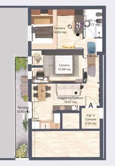 appartamento in vendita a Firenze in zona Firenze Nova