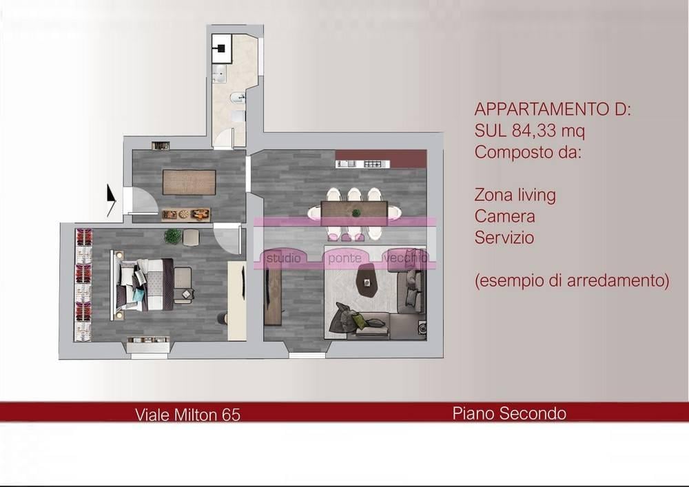 appartamento in vendita a Firenze in zona Statuto