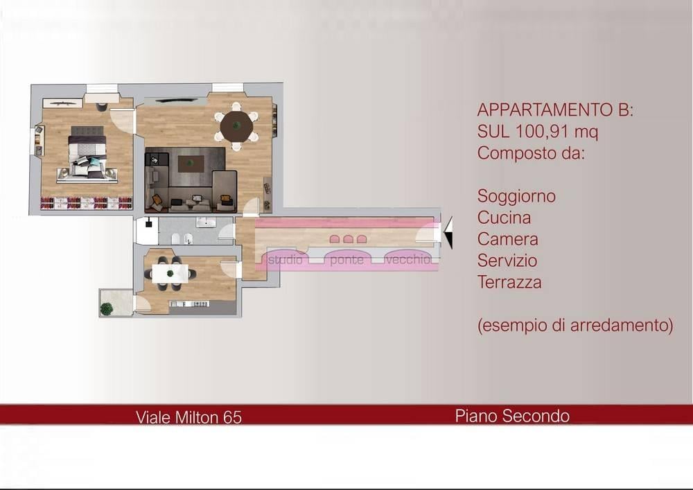 appartamento in vendita a Firenze in zona Statuto
