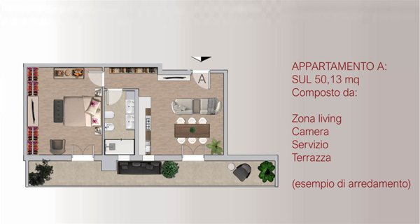 appartamento in vendita a Firenze in zona Novoli