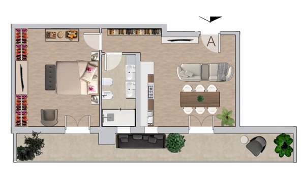 appartamento in vendita a Firenze in zona Firenze Nova