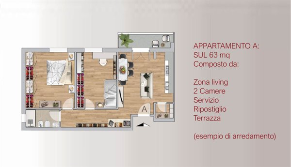 appartamento in vendita a Firenze in zona Careggi