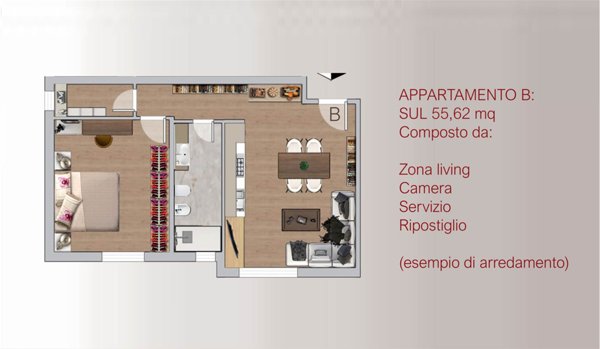 appartamento in vendita a Firenze in zona Careggi