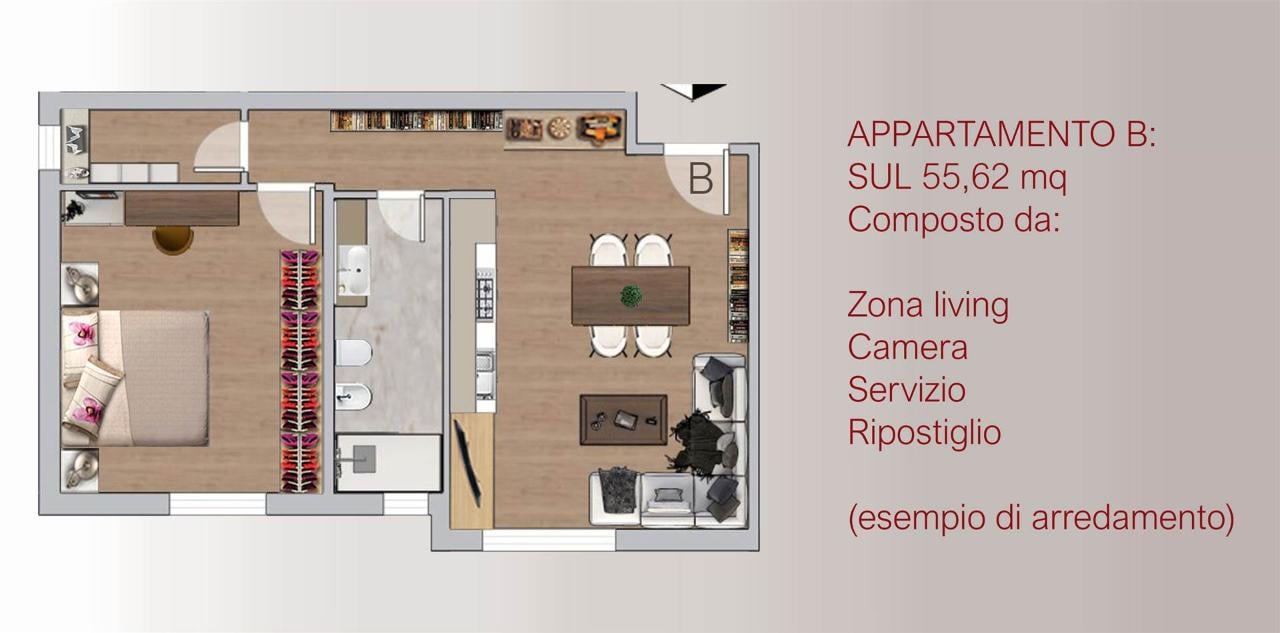 appartamento in vendita a Firenze in zona Careggi