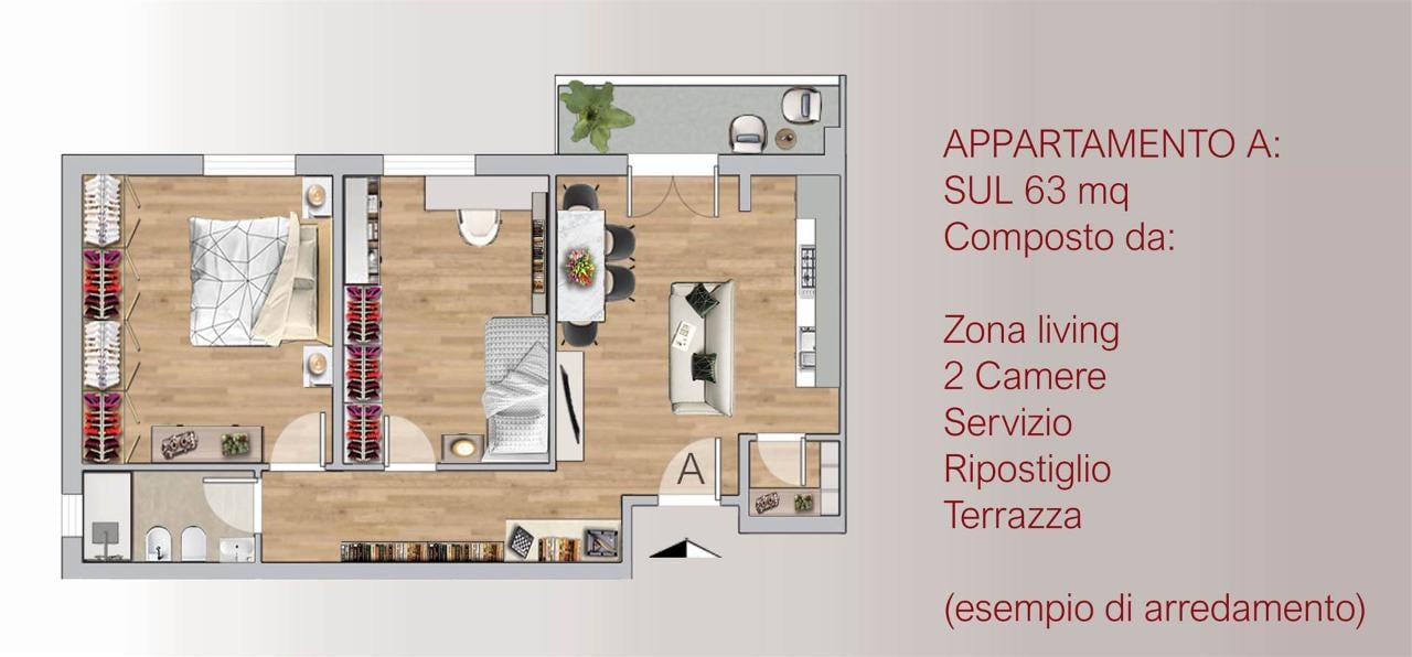 appartamento in vendita a Firenze in zona Careggi