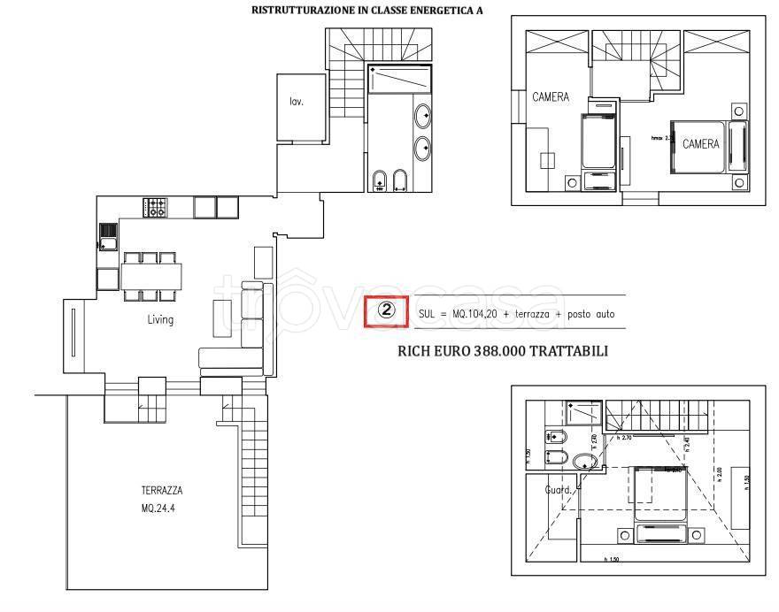 appartamento in vendita a Firenze in zona Cintoia