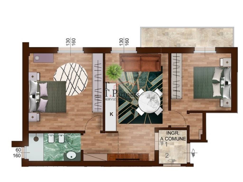 appartamento in vendita a Firenze in zona Isolotto