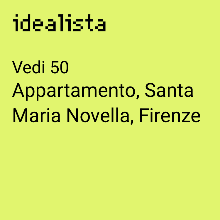 appartamento in vendita a Firenze in zona Centro Santa Maria Novella