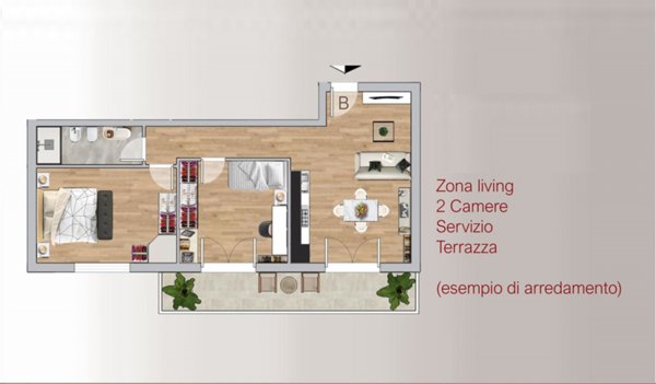 appartamento in vendita a Firenze in zona Novoli