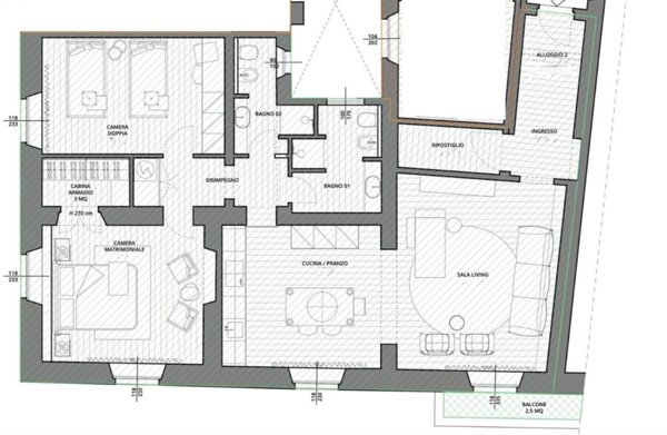 appartamento in vendita a Firenze in zona Centro Duomo